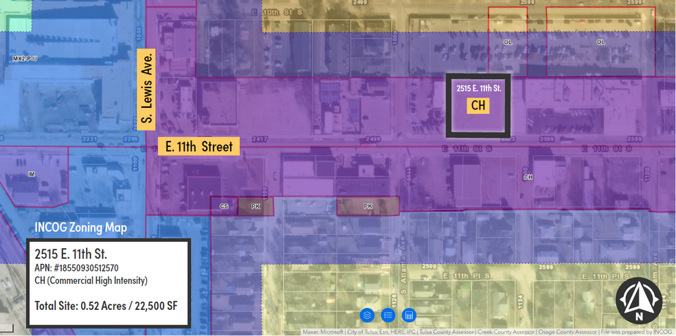 More Photos Of 2515 E 11th St, Tulsa Land For Sale