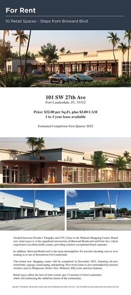More Photos Of 101 SW 27th Ave, Fort Lauderdale General Retail For Lease
