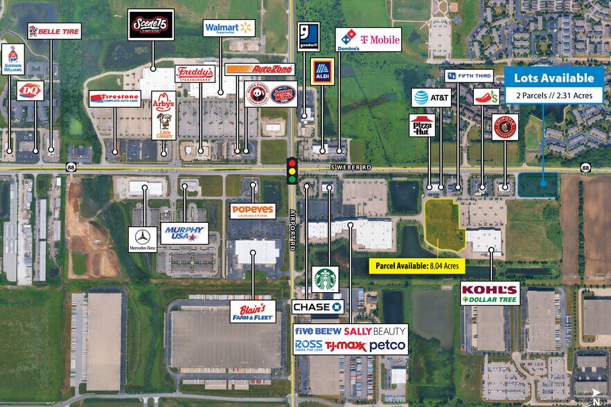 More Photos Of 237 S Weber Rd, Romeoville Land For Sale