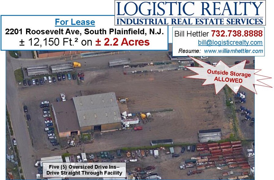 Primary Photo Of 2201 Roosevelt Ave, South Plainfield Manufacturing For Lease