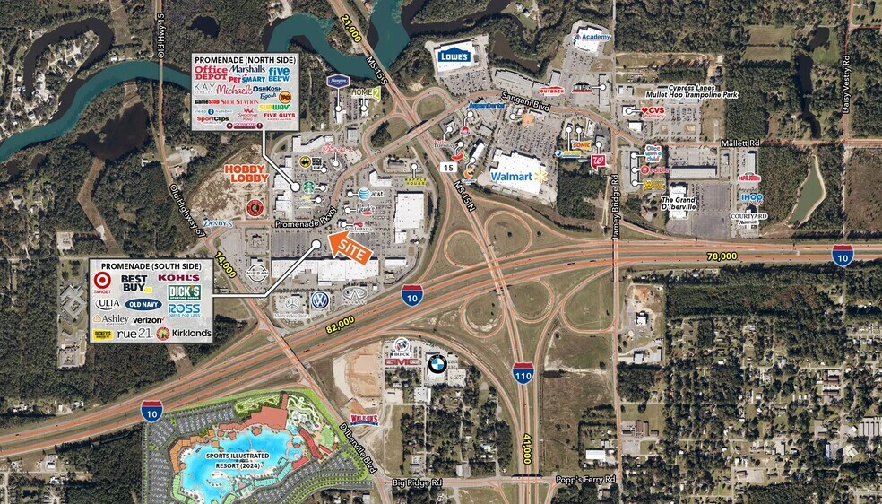 More Photos Of 3921 Promenade Pky, Diberville Land For Lease