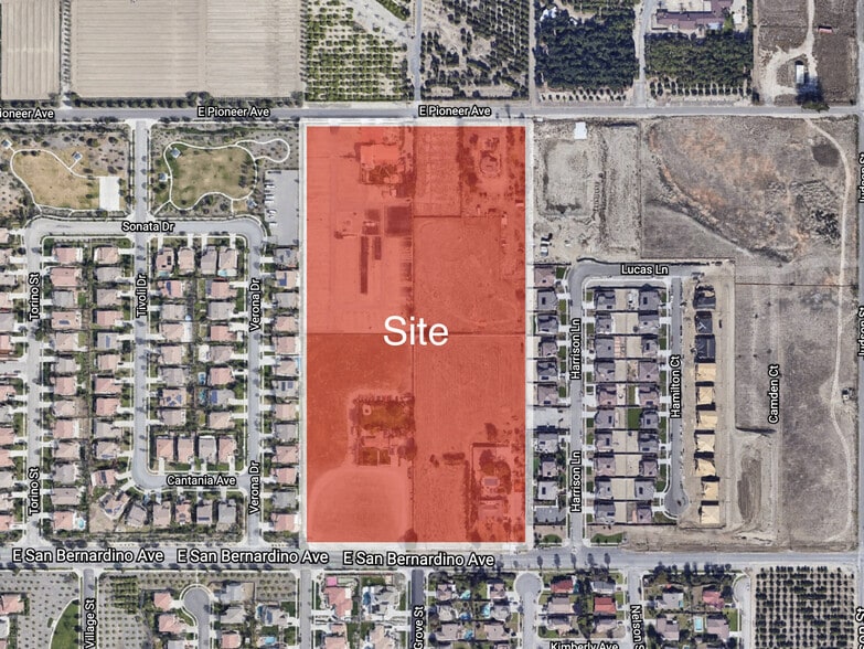 Primary Photo Of 1305 E San Bernardino Ave, Redlands Land For Sale