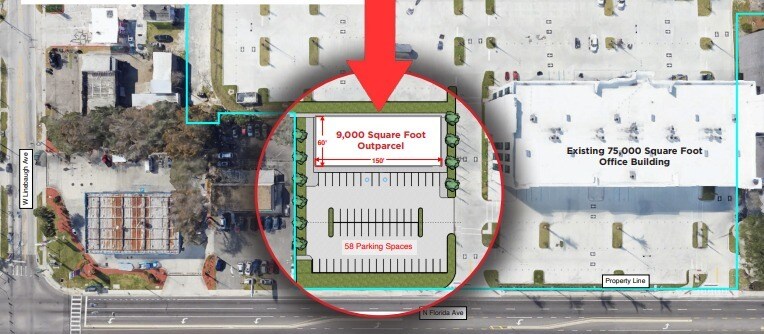 Primary Photo Of 10050 N Florida Ave, Tampa Land For Lease