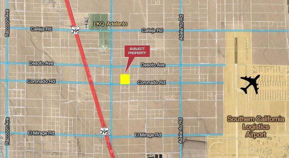 Primary Photo Of Coronado Ave, Adelanto Land For Sale