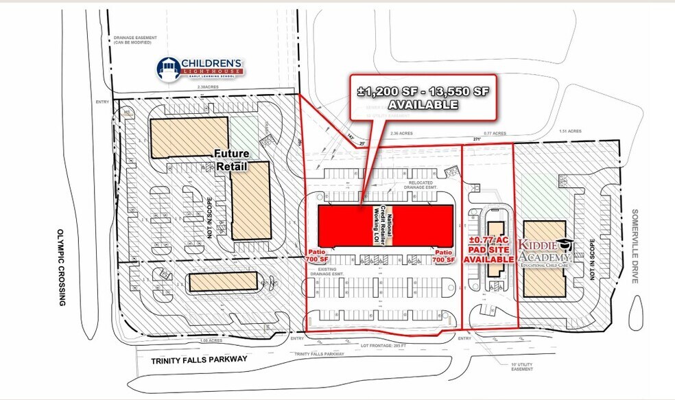 More Photos Of Commons At Trinity Falls, McKinney Land For Sale