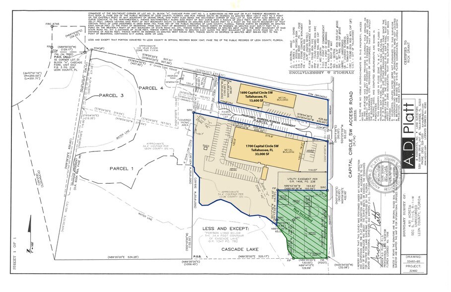 More Photos Of 1690 Capital Cir SW, Tallahassee Warehouse For Sale