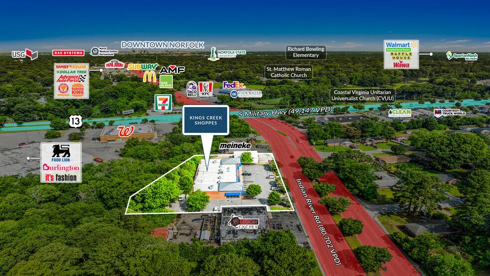 More Photos Of 6361 Indian River Rd, Virginia Beach Freestanding For Sale