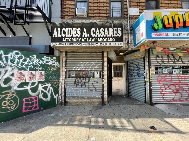 More Photos Of 278 Wyckoff Ave, Brooklyn Storefront Retail Residential For Lease