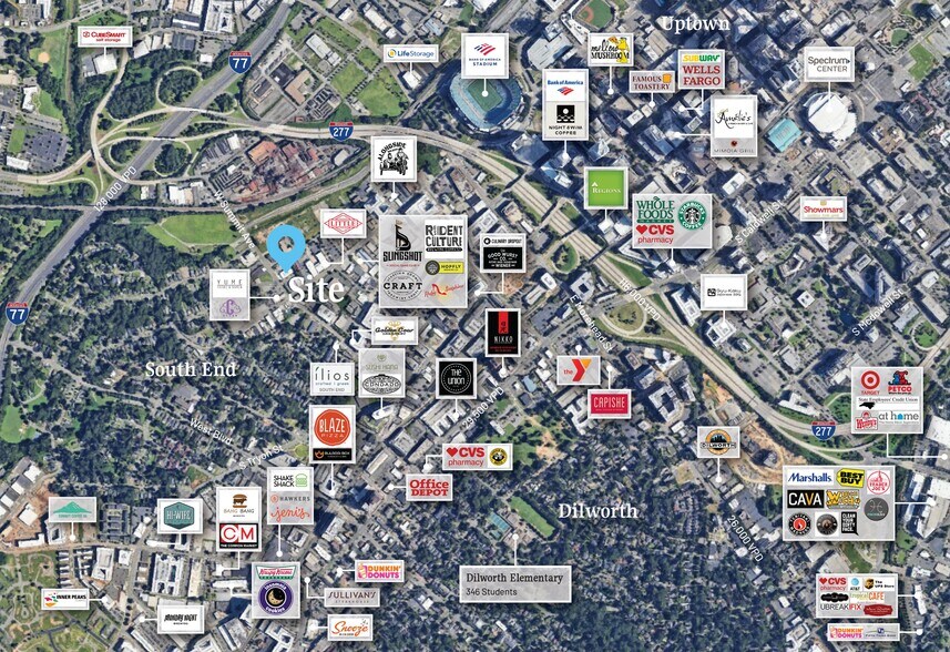 More Photos Of 500 W Summit Ave, Charlotte Food Processing For Lease