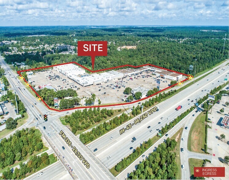 Primary Photo Of 1400-1424 N Loop 336 W, Conroe Unknown For Lease