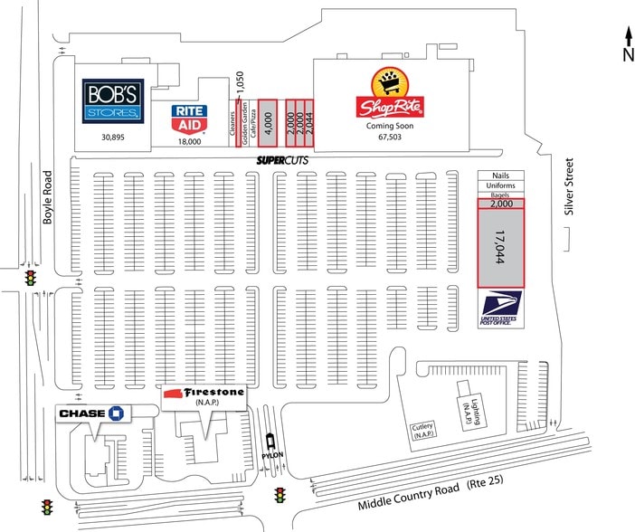 Primary Photo Of 15-107-15-109 Middle Country Rd, Selden Unknown For Lease