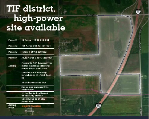 Primary Photo Of E. Reed Road And I-55, Coal City Land For Sale