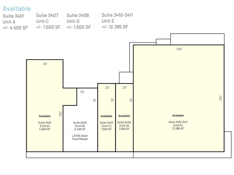 More Photos Of 3401 Brookshire Blvd, Charlotte Unknown For Lease