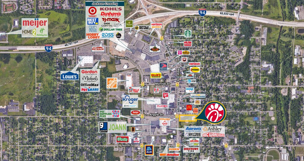 More Photos Of 971 N West Ave, Jackson Fast Food For Sale
