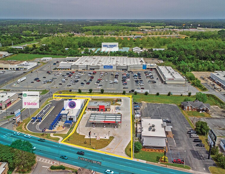 Primary Photo Of 1305 E 16th Ave, Cordele Service Station For Sale