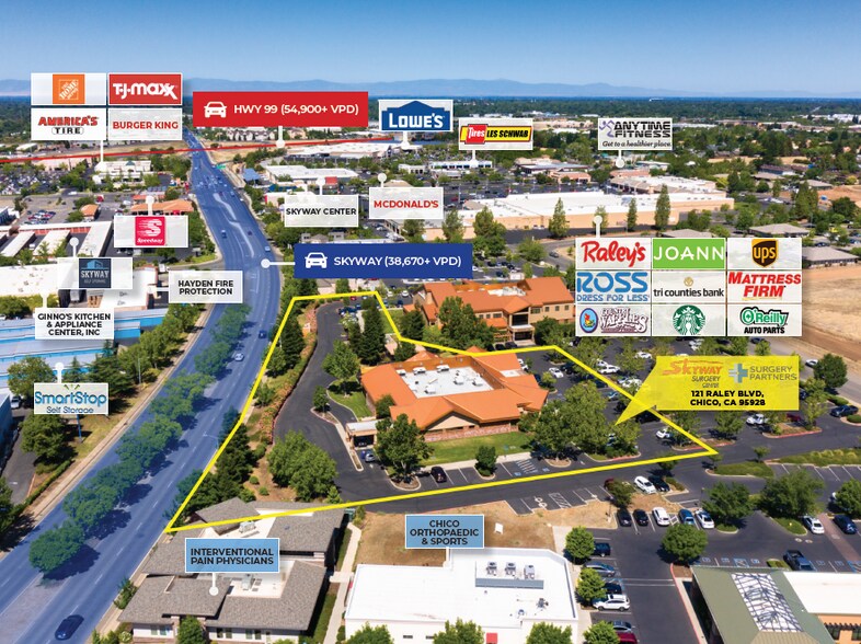 More Photos Of 121 Raley Blvd, Chico Medical For Sale