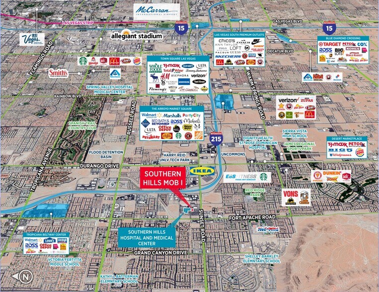 More Photos Of 9280 W Sunset Rd, Las Vegas Medical For Lease