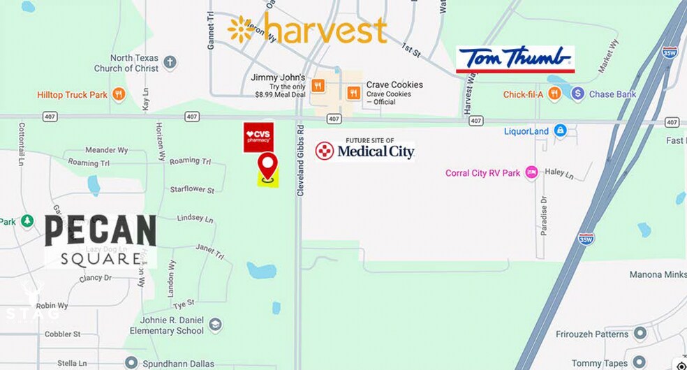 More Photos Of 8080 Cleveland Gibbs Rd, Northlake General Retail For Lease