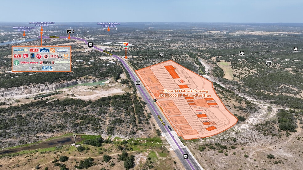 Primary Photo Of SH 281 & Fm 2147, Marble Falls Land For Lease