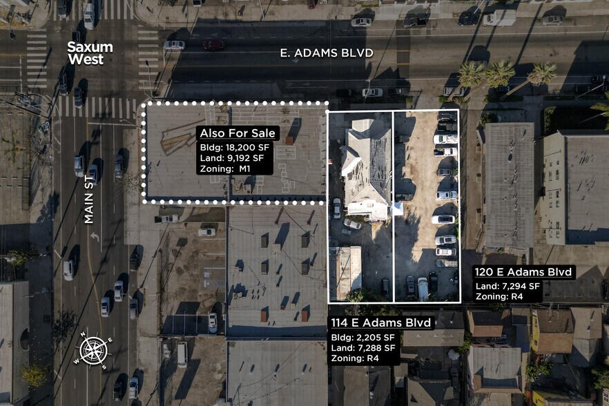 More Photos Of 114-120 E Adams Blvd, Los Angeles Land For Sale