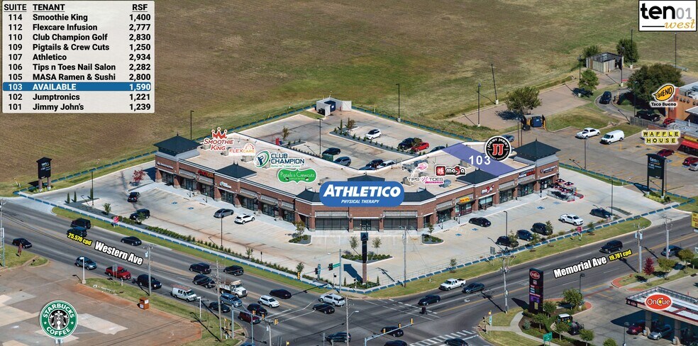 More Photos Of 1001 W Memorial Rd, Oklahoma City Storefront For Lease