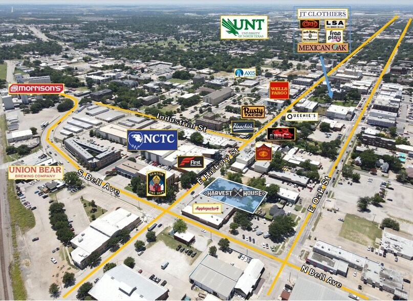 More Photos Of 331 E Hickory St, Denton Restaurant For Sale