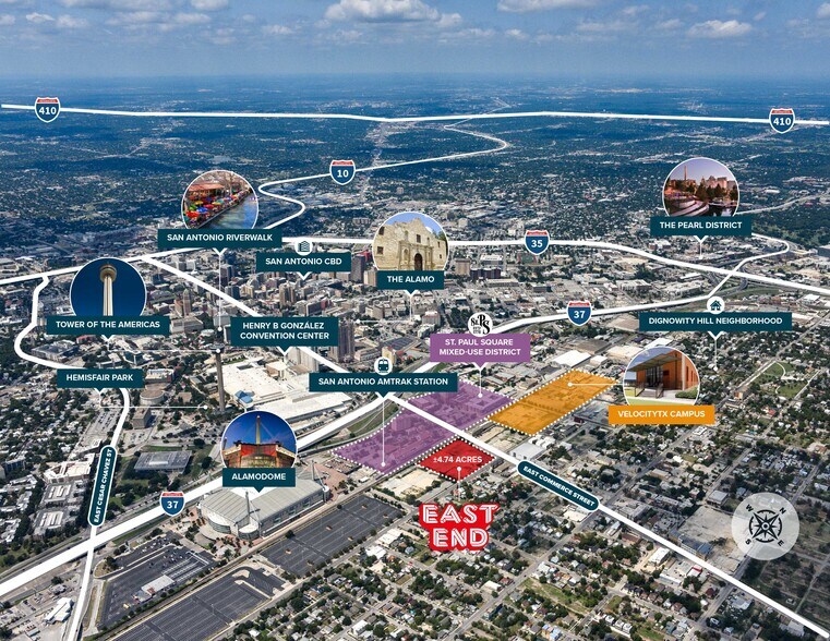 More Photos Of 1220 E Commerce St, San Antonio Land For Sale