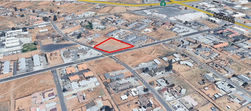 More Photos Of NE corner of Powhatan Rd rd @ Rancherias Rd, Apple Valley Land For Sale