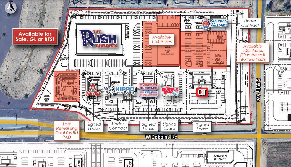 Primary Photo Of NEC Loop 202 & Dobbins Rd, Laveen Unknown For Lease