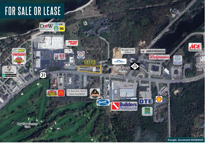 Primary Photo Of 1211 N Us Highway 31, Petoskey Bank For Lease