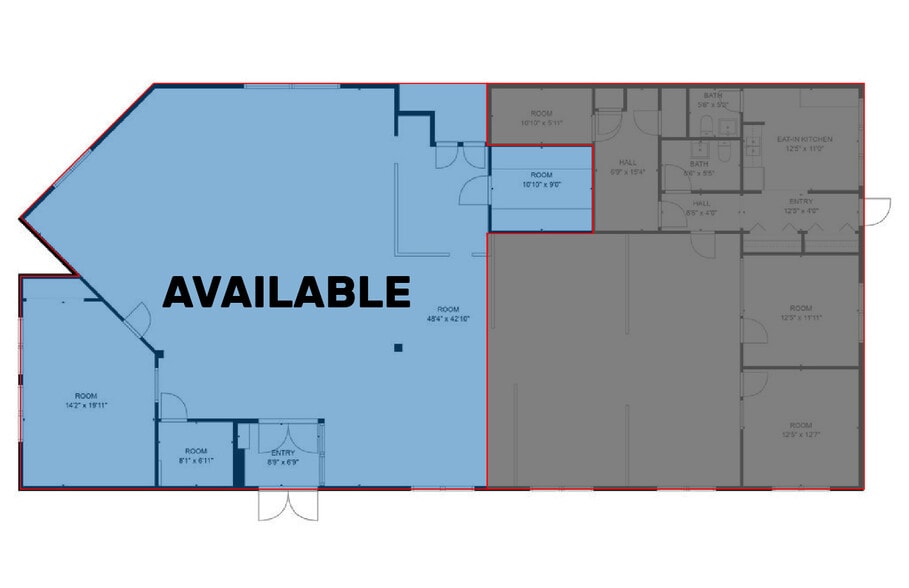 More Photos Of 6840 Erie Rd, Derby Bank For Lease
