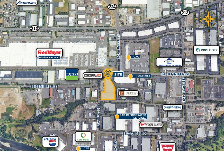 More Photos Of 12100 SE Jennifer St, Clackamas Distribution For Lease