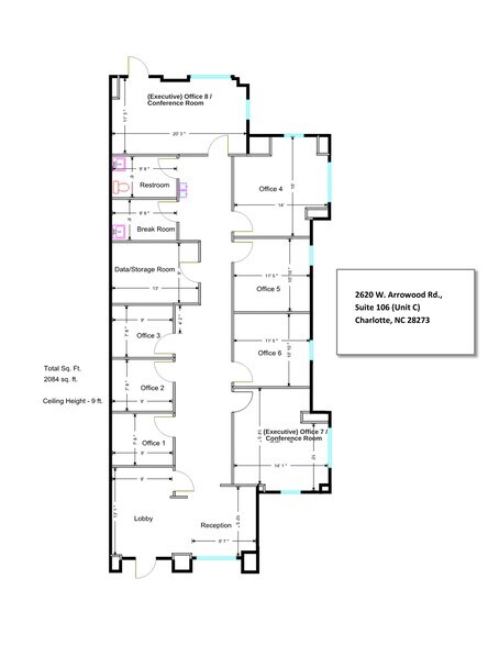 More Photos Of 2620 Arrowood Rd, Charlotte Medical For Sale