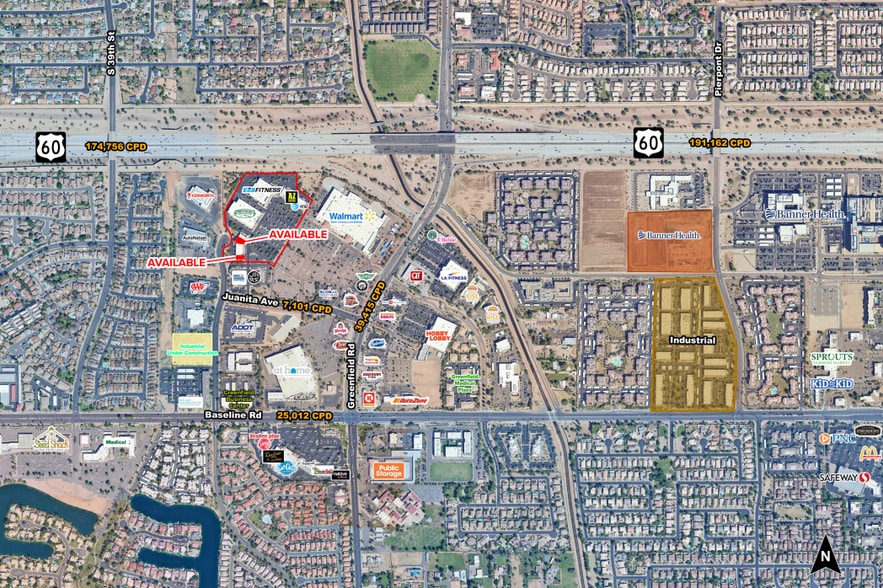 More Photos Of N Greenfield Rd @ I-60, Mesa Unknown For Lease