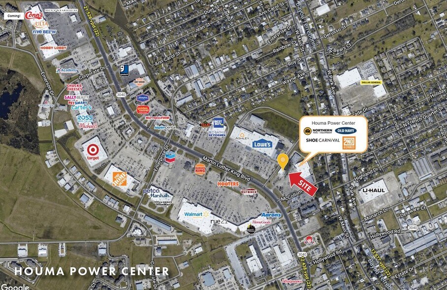 More Photos Of 1600 Martin Luther King Jr Blvd, Houma Unknown For Lease