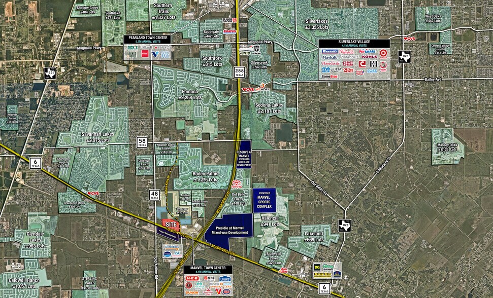 More Photos Of Highway 6 @ Kirby Dr, Manvel Land For Lease