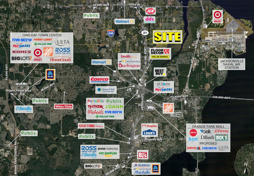 More Photos Of 6729 Blanding Blvd, Jacksonville Freestanding For Sale
