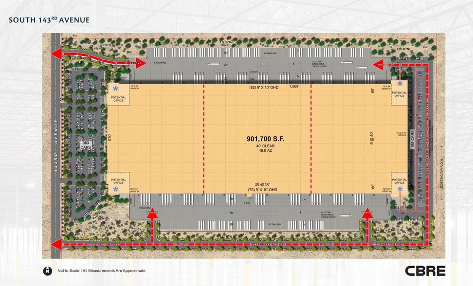 More Photos Of 575 S 143rd Ave, Goodyear Warehouse For Lease