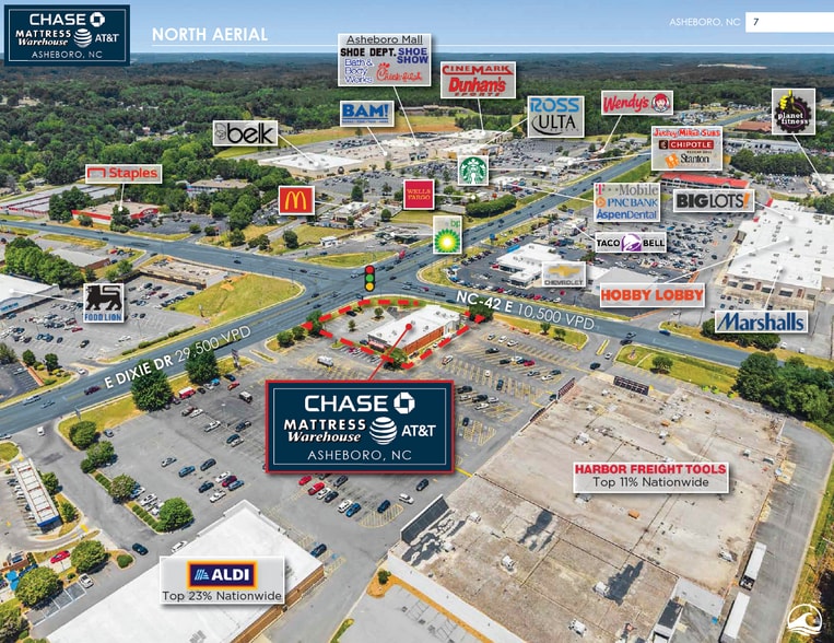 More Photos Of 1334 E Dixie Dr, Asheboro Bank For Sale