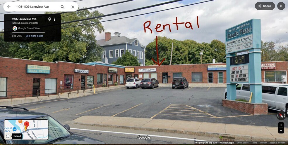 More Photos Of 1105 Lakeview Ave, Dracut Freestanding For Lease