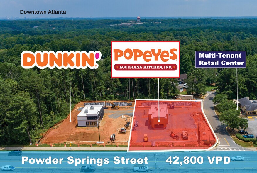 More Photos Of 1101 Powder Springs St, Marietta Fast Food For Sale