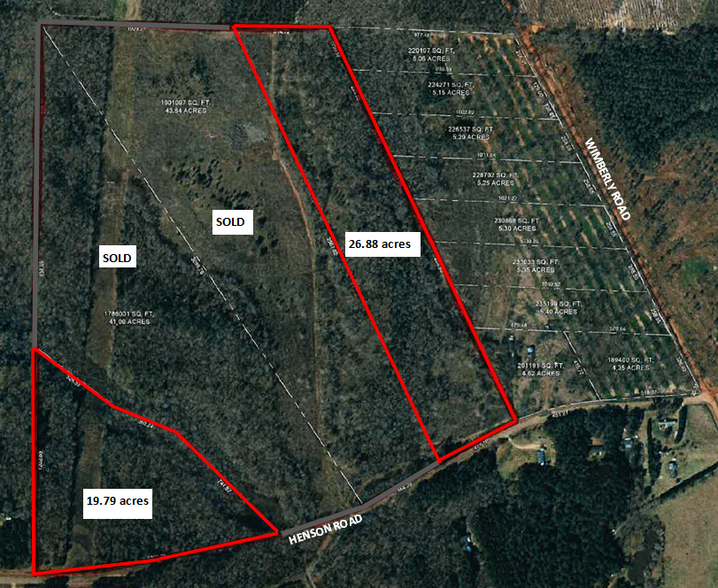 Primary Photo Of Henson Road, Hawkinsville Land For Sale