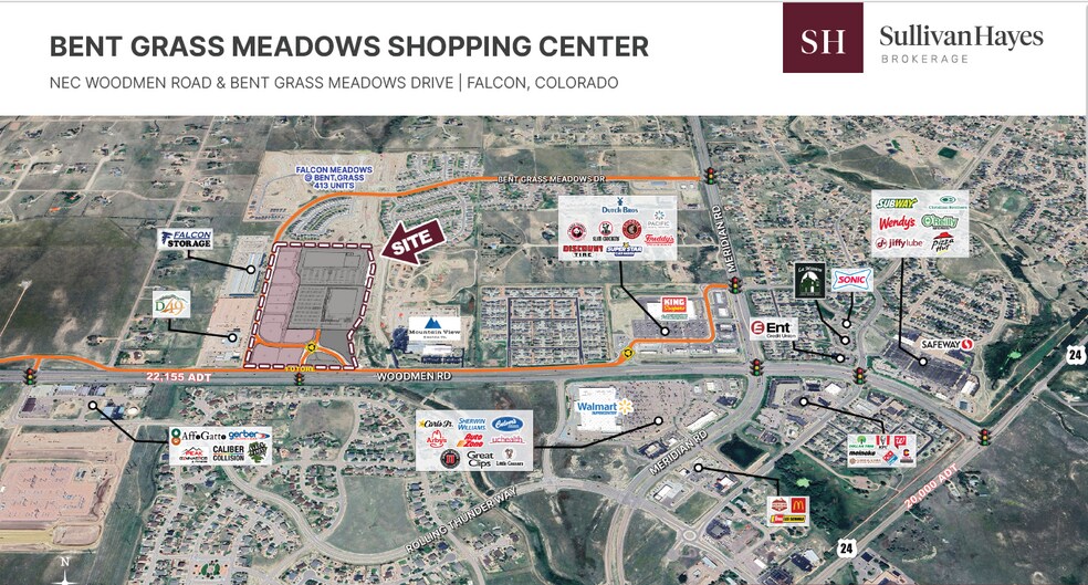 Primary Photo Of Bent Grass Meadows Shopping Ctr, Peyton Land For Lease