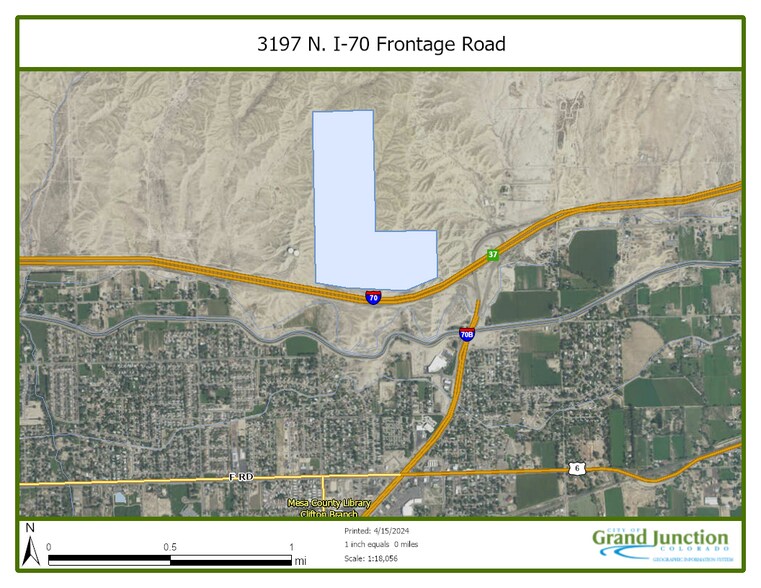 More Photos Of 3197 N I-70 Frontage Rd, Clifton Land For Sale