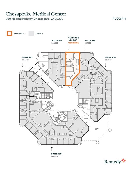 More Photos Of 300 Medical Pky, Chesapeake Medical For Lease