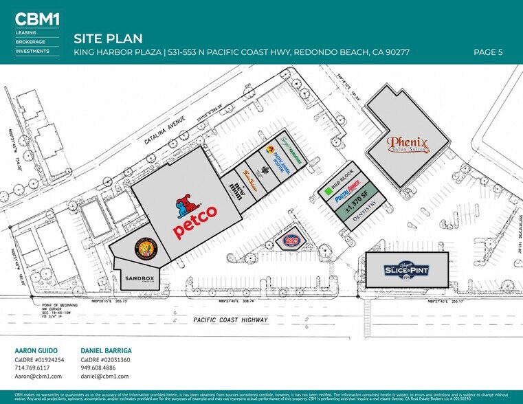 More Photos Of 541-553 N Pacific Coast Hwy, Redondo Beach Unknown For Lease