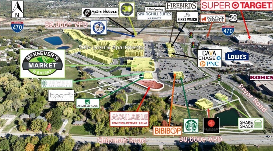 More Photos Of 1910 NW Lowenstein Dr, Lee's Summit Land For Lease