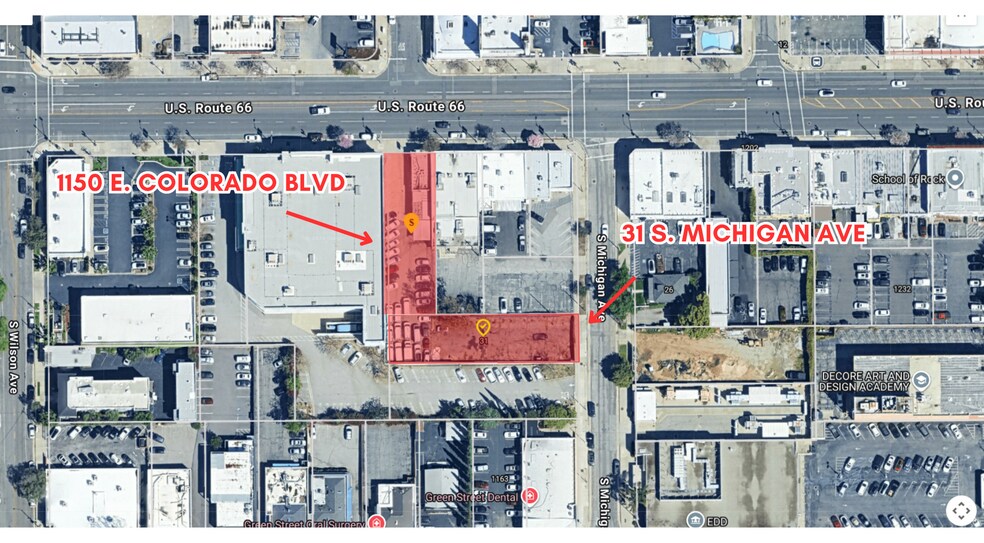 Primary Photo Of 1150 E Colorado Blvd, Pasadena Land For Sale