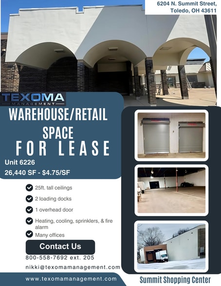 More Photos Of 6204 N Summit St, Toledo Unknown For Lease
