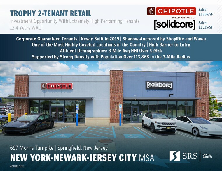 Primary Photo Of 697 Morris Tpke, Springfield General Retail For Sale